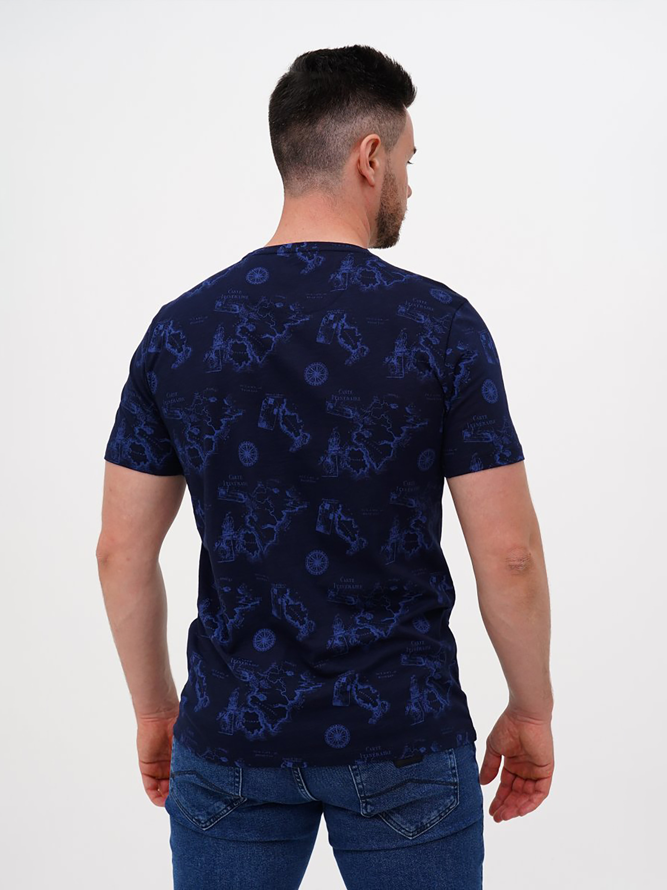 Футболка Trend Collection модель TC11239DarkBlueFTBLK Фото