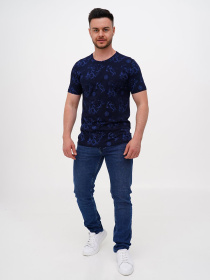 Футболка Trend Collection модель TC11239DarkBlueFTBLK Фото