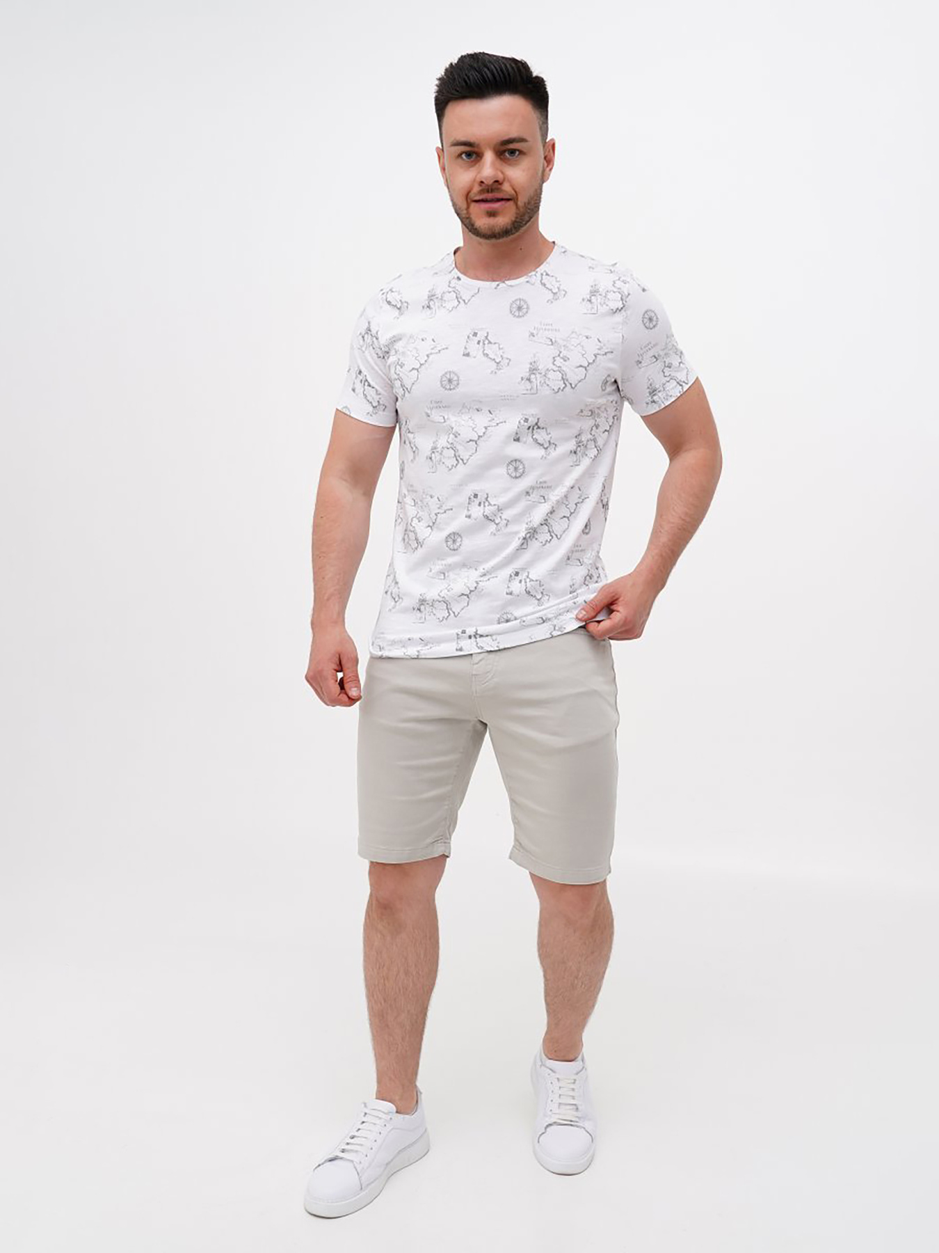 Футболка Trend Collection модель TC11233WhiteFTBLK Фото