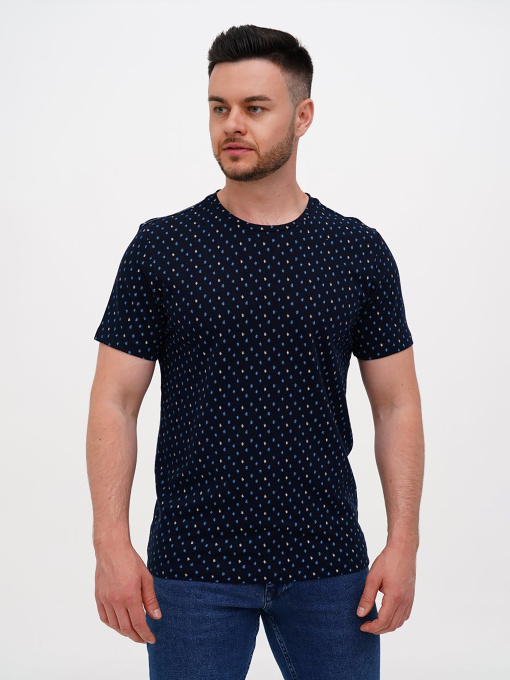 Футболка Trend Collection модель TC11227DarkBlueFTBLK Фото