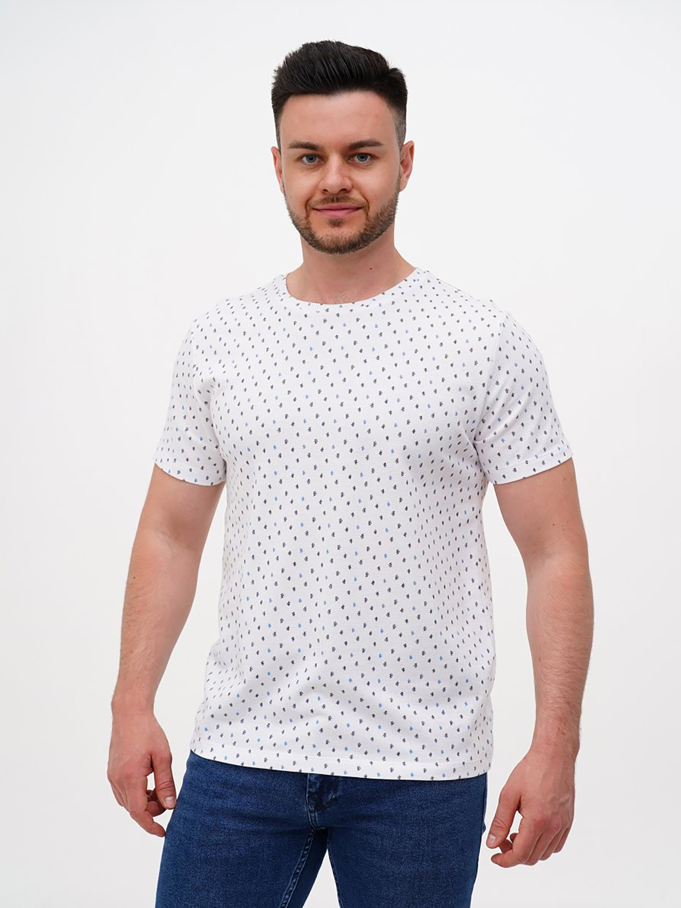 Футболка Trend Collection модель TC11226WhiteFTBLK Фото