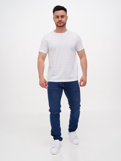Футболка Trend Collection модель TC11226WhiteFTBLK — фото - INTERTOP