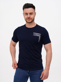 Футболка Trend Collection модель TC11225DarkBlueFTBLK Фото