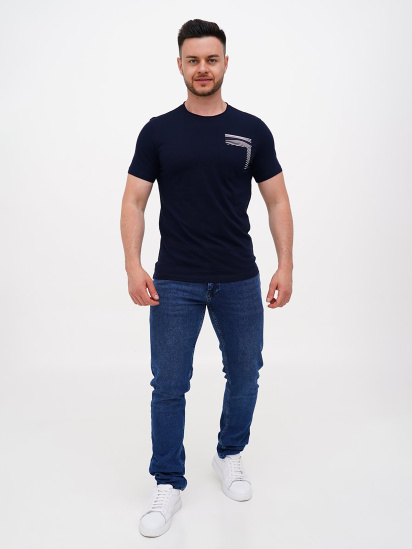 Футболка Trend Collection модель TC11225DarkBlueFTBLK — фото - INTERTOP