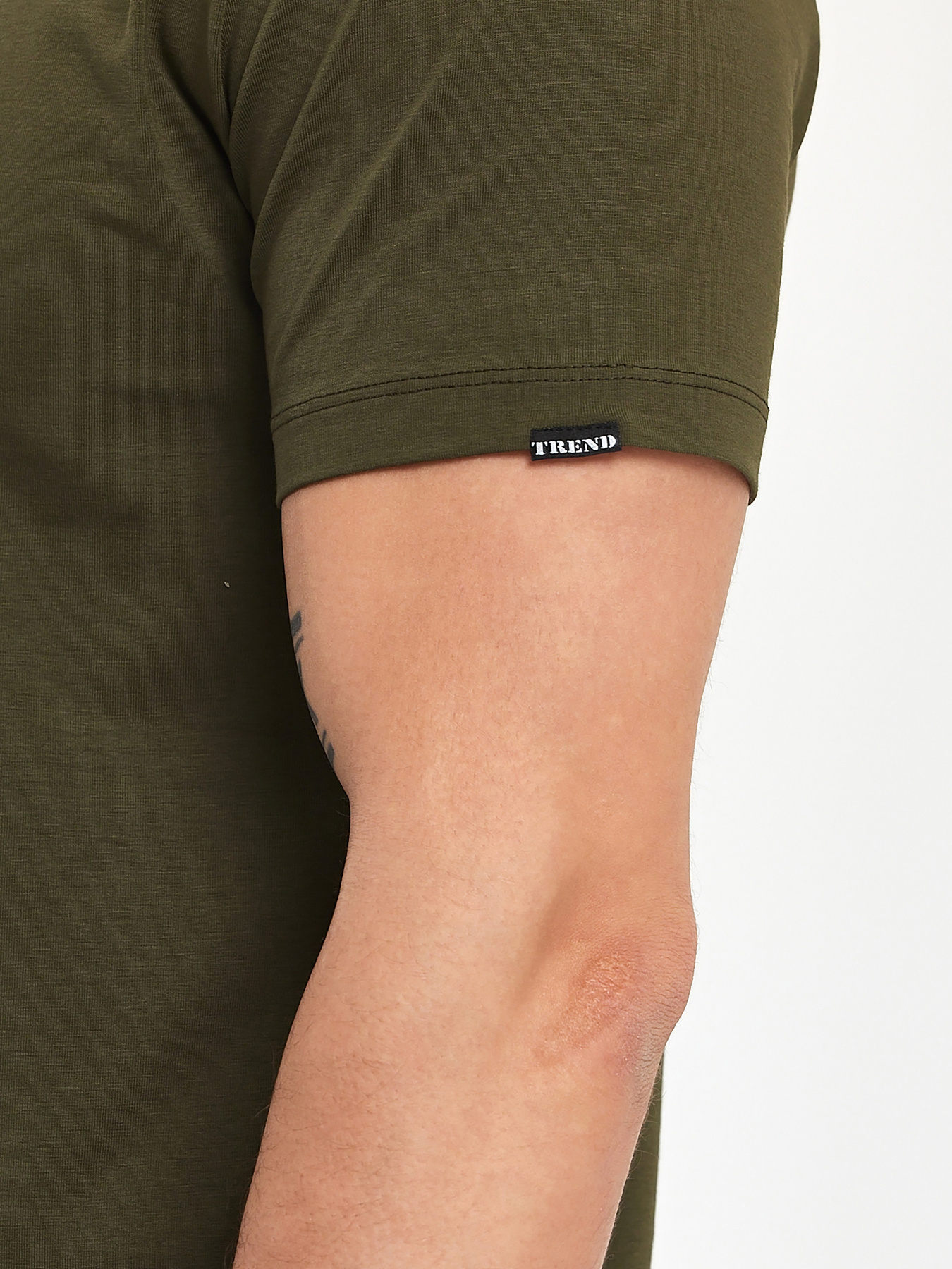 Футболка Trend Collection модель TC11176KhakiFTBLK Футболка Trend Collection модель TC11176KhakiFTBLK Фото