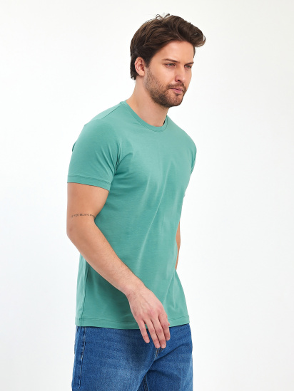 Футболка Trend Collection модель TC11174LightGreenFTBLK — фото 3 - INTERTOP