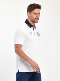 Поло Trend Collection модель TC11123WhiteFTBLK Фото