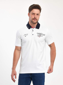 Поло Trend Collection модель TC11123WhiteFTBLK Фото