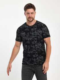 Футболка Trend Collection модель TC11117BlackWhiteFTBLK Фото