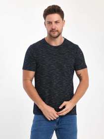 Футболка Trend Collection модель TC11114DarkBlueFTBLK Фото