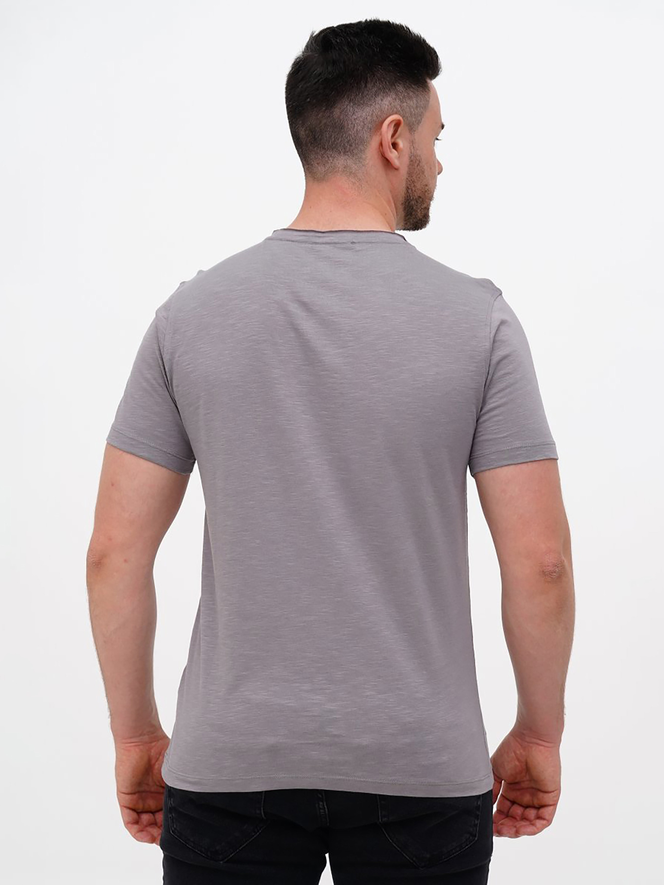 Футболка Trend Collection модель TC11113GreyFTBLK Фото