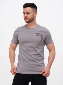 Футболка Trend Collection модель TC11113GreyFTBLK Фото