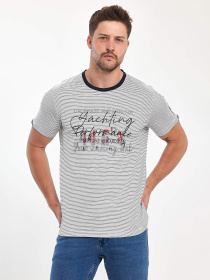 Футболка Trend Collection модель TC11111WhiteFTBLK Фото