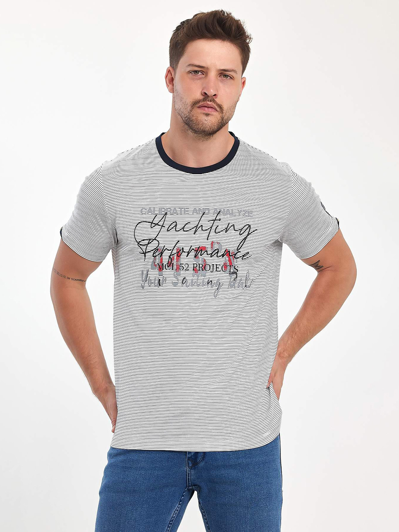 Футболка Trend Collection модель TC11111WhiteFTBLK Фото