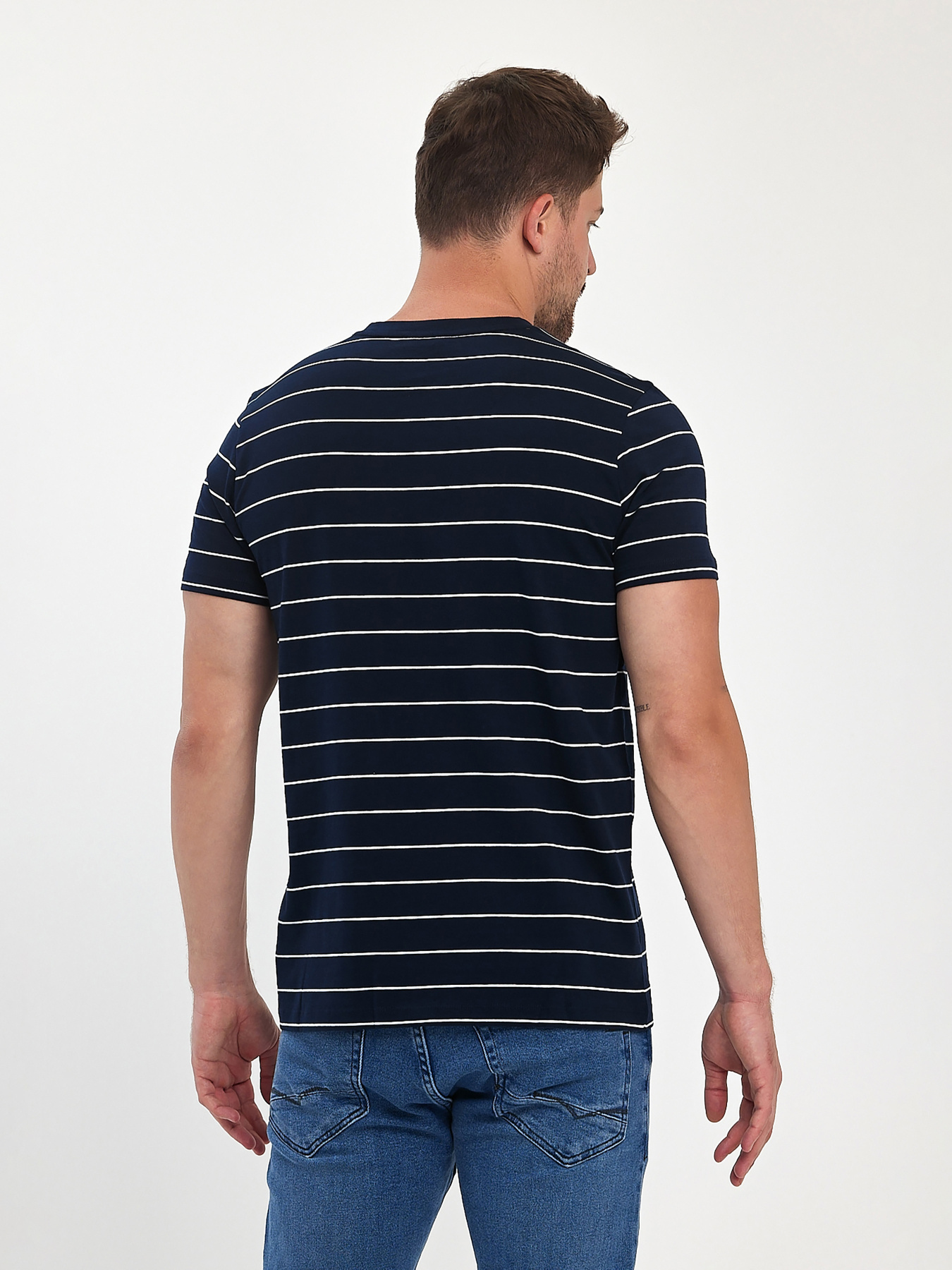 Футболка Trend Collection модель TC11110DarkBlueFTBLK Фото