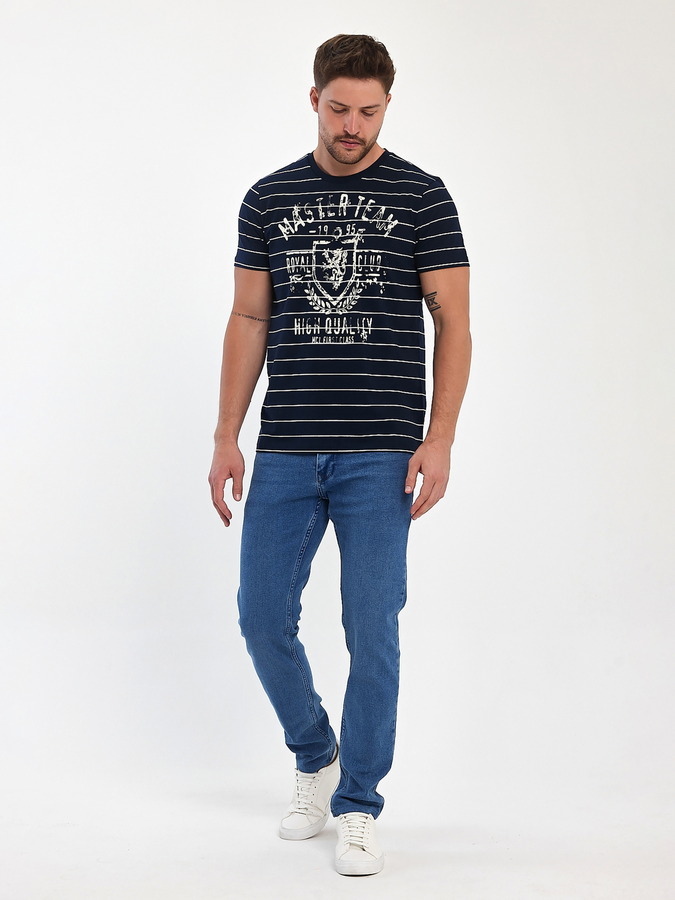 Футболка Trend Collection модель TC11110DarkBlueFTBLK Фото