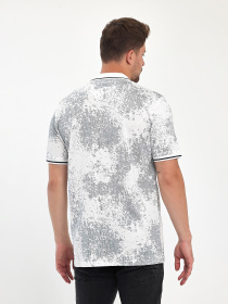 Поло Trend Collection модель TC11107WhiteFTBLK Фото