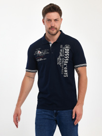 Поло Trend Collection модель TC11106DarkBlueFTBLK Фото