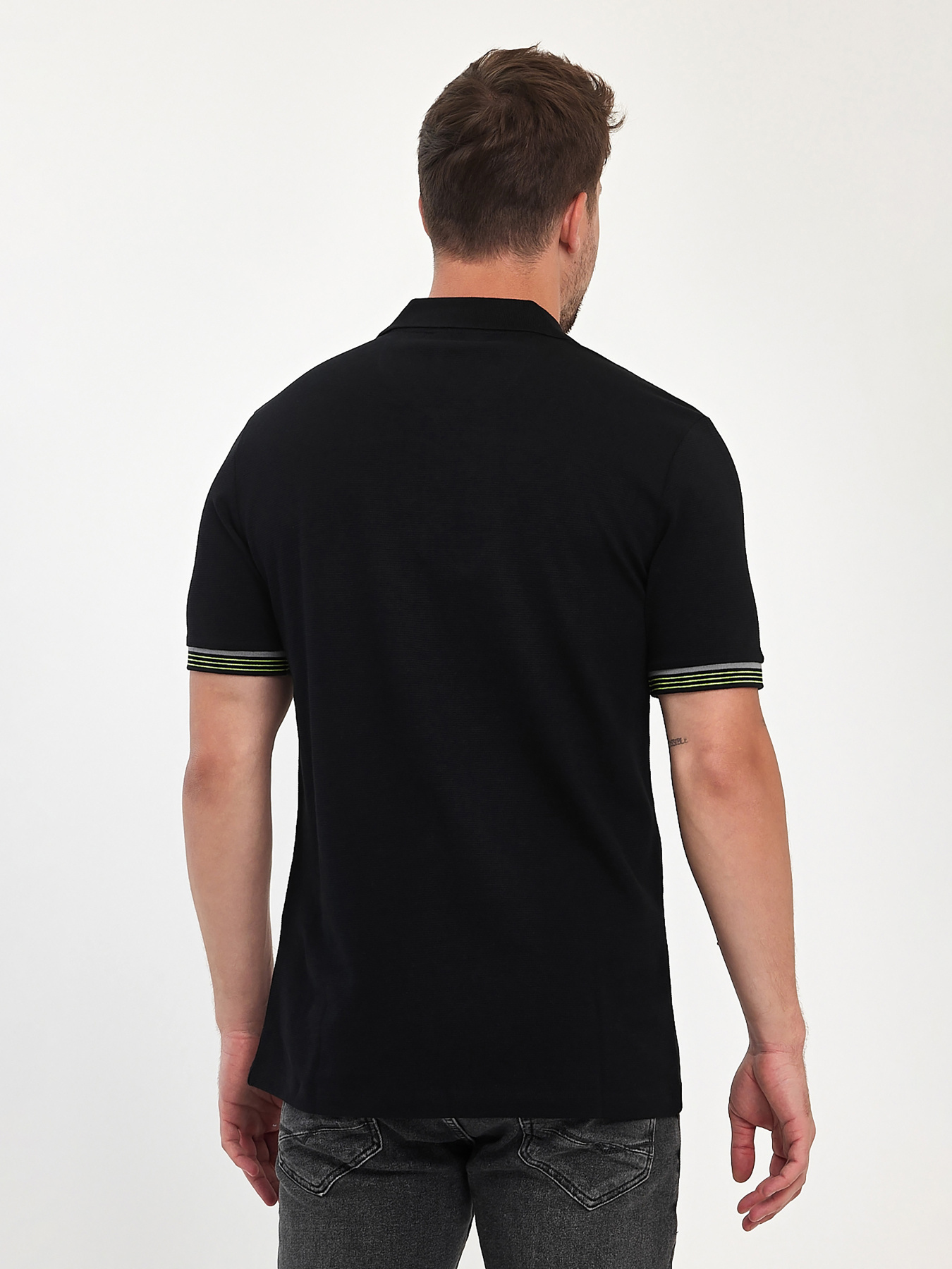 Поло Trend Collection модель TC11105BlackFTBLK Фото