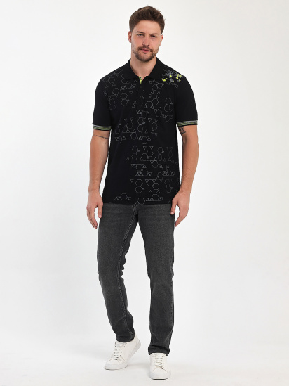 Поло Trend Collection модель TC11105BlackFTBLK — фото - INTERTOP