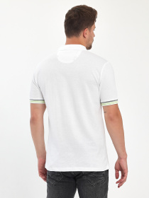 Поло Trend Collection модель TC11104WhiteFTBLK Фото