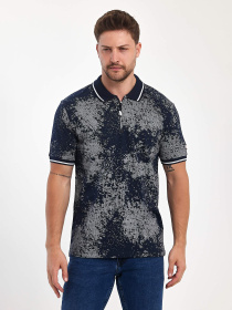 Поло Trend Collection модель TC11103DarkBlueFTBLK Фото