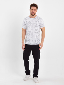 Футболка Trend Collection модель TC11095WhiteFTBLK Фото