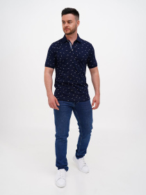 Поло Trend Collection модель TC11080DarkBlueFTBLK Фото