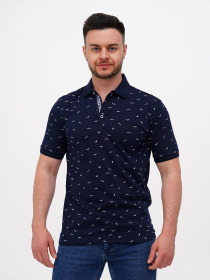 Поло Trend Collection модель TC11080DarkBlueFTBLK Фото