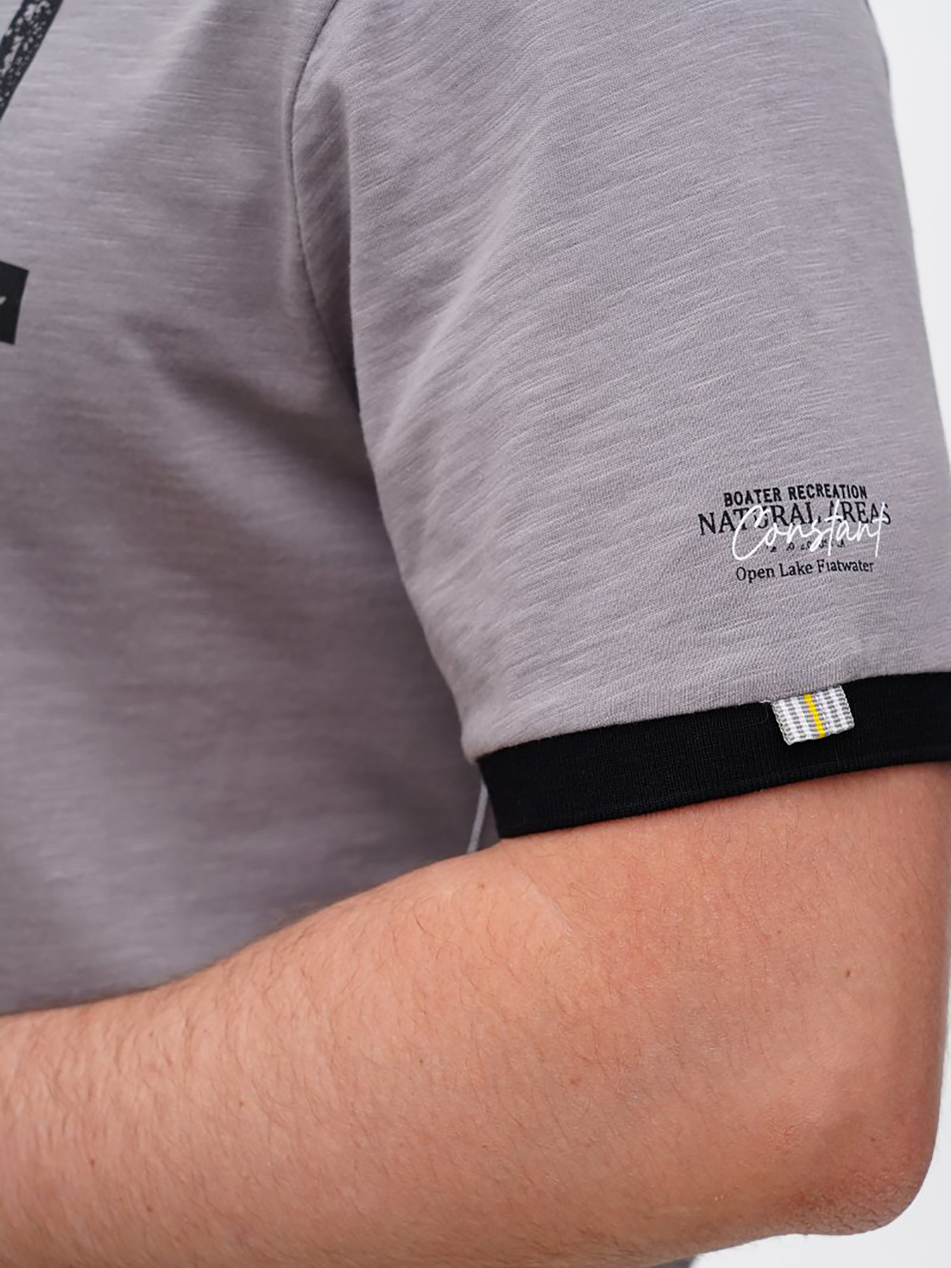 Футболка Trend Collection модель TC11073GreyFTBLK Фото