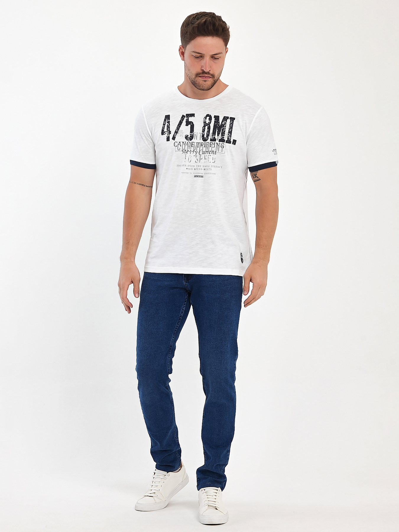 Футболка Trend Collection модель TC11072WhiteFTBLK Фото