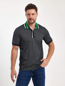 Поло Trend Collection модель TC11068DarkBlueFTBLK Фото