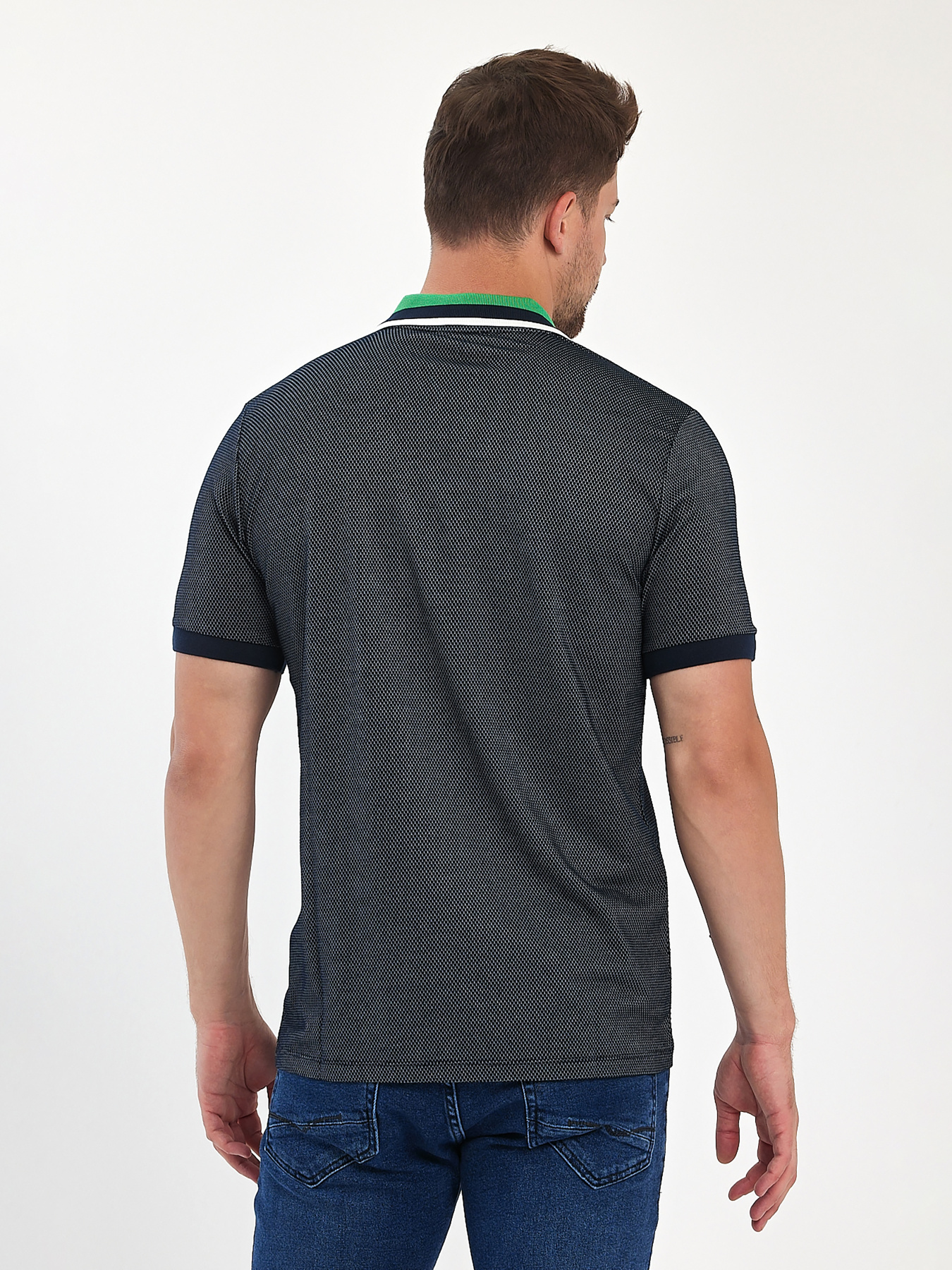 Поло Trend Collection модель TC11068DarkBlueFTBLK Фото