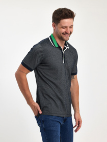 Поло Trend Collection модель TC11068DarkBlueFTBLK Фото