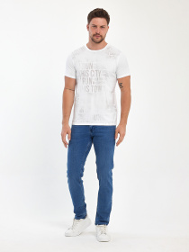 Футболка Trend Collection модель TC11065WhiteFTBLK Фото