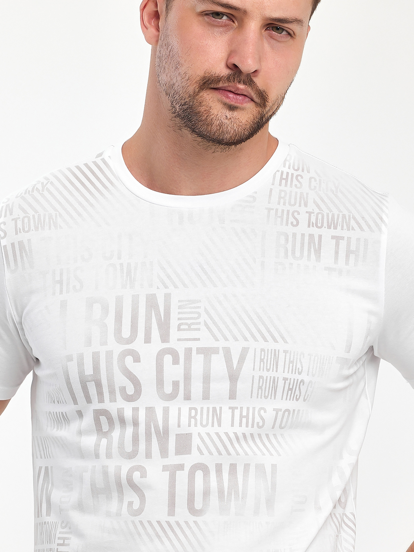 Футболка Trend Collection модель TC11065WhiteFTBLK Фото