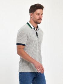 Поло Trend Collection модель TC11063WhiteFTBLK Фото