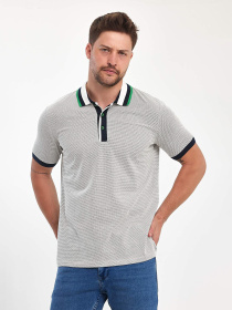 Поло Trend Collection модель TC11063WhiteFTBLK Фото