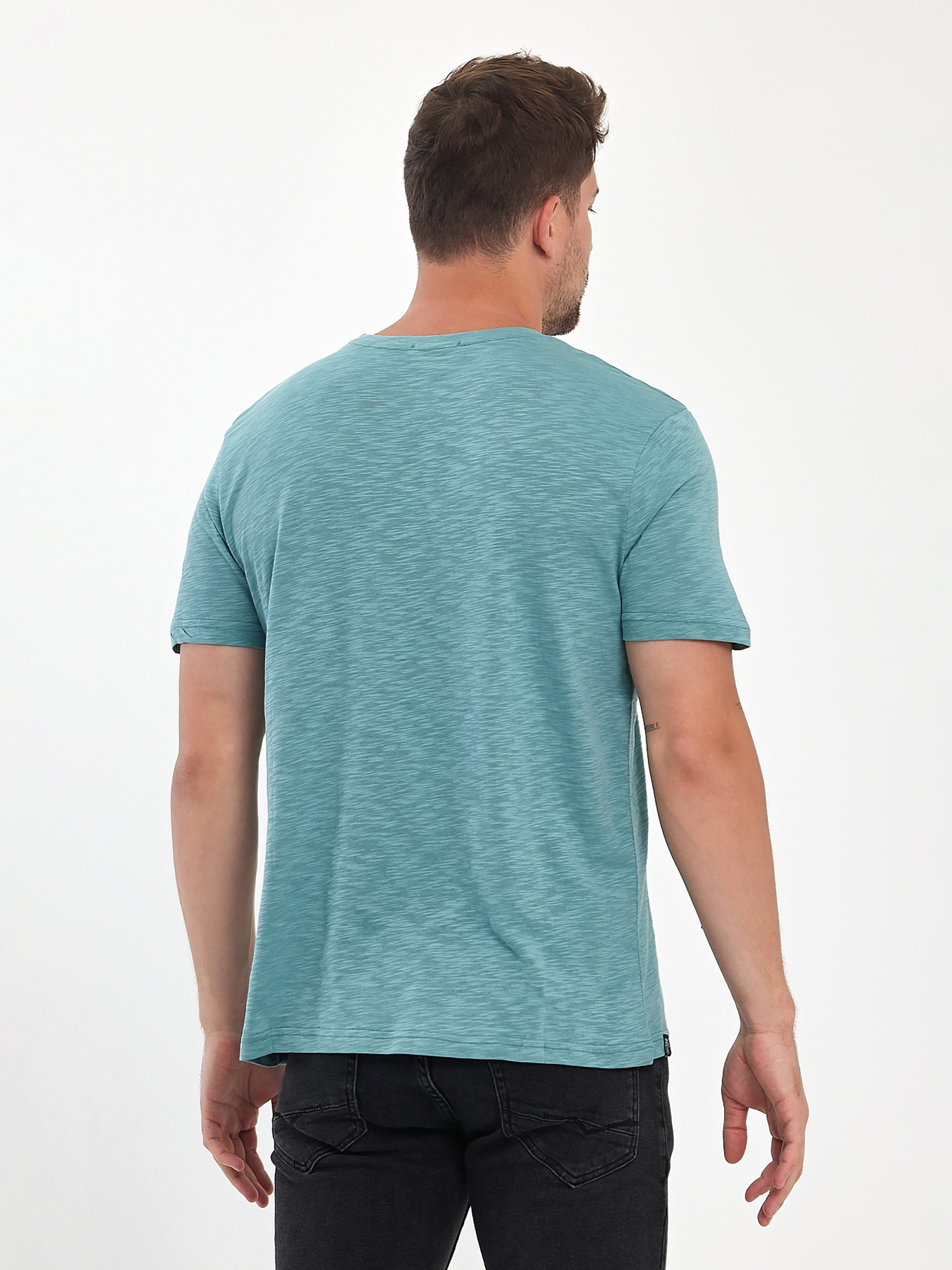 Футболка Trend Collection модель TC10992GreenFTBLK Фото