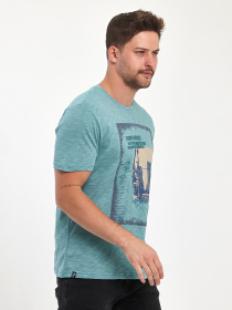 Футболка Trend Collection модель TC10992GreenFTBLK Фото