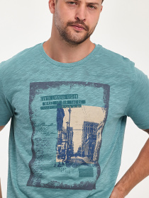 Футболка Trend Collection модель TC10992GreenFTBLK Футболка Trend Collection модель TC10992GreenFTBLK Фото