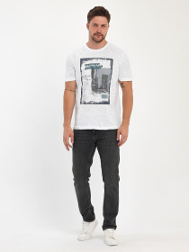 Футболка Trend Collection модель TC10991WhiteFTBLK Фото