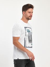 Футболка Trend Collection модель TC10991WhiteFTBLK Фото