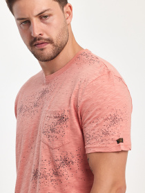 Футболка Trend Collection модель TC10989PalePinkFTBLK Фото