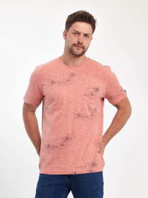 Футболка Trend Collection модель TC10989PalePinkFTBLK Фото