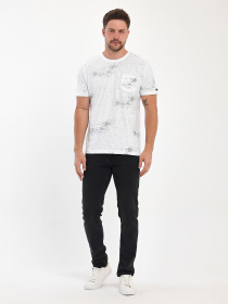 Футболка Trend Collection модель TC10987WhiteFTBLK Фото