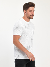 Футболка Trend Collection модель TC10987WhiteFTBLK Фото