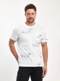 Футболка Trend Collection модель TC10987WhiteFTBLK Фото