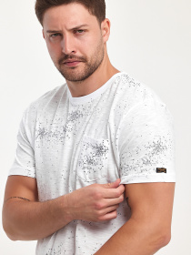 Футболка Trend Collection модель TC10987WhiteFTBLK Фото