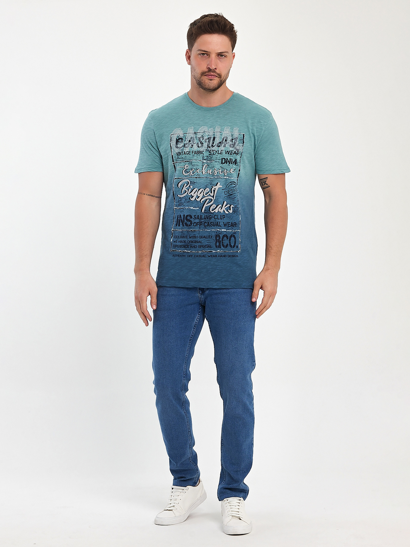 Футболка Trend Collection модель TC10985GreenFTBLK Фото